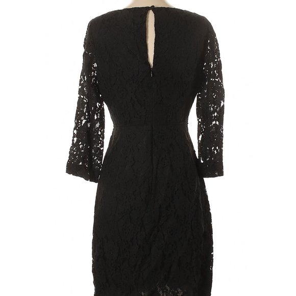 J. Crew Dresses J Crew Black Lace Dress Like New Poshmark